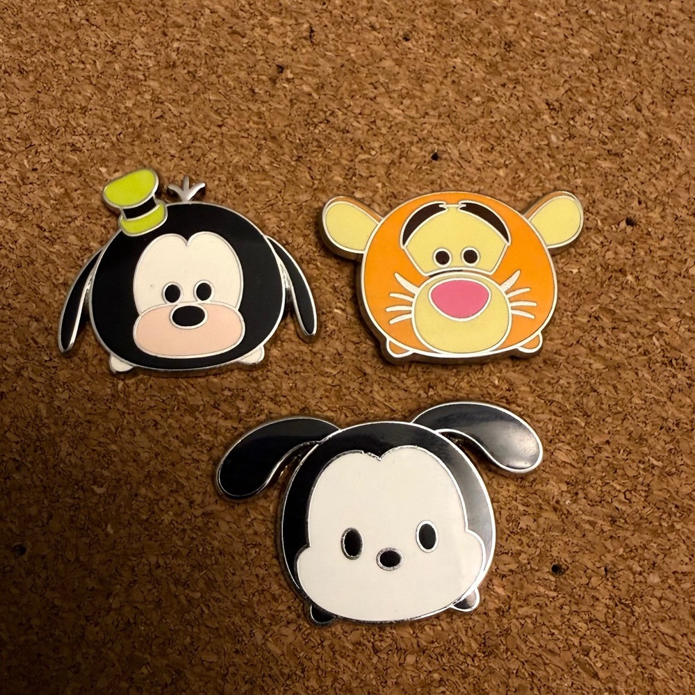 Authentic Disney Tsum Tsum Set of 3 Mystery Collection Series 1